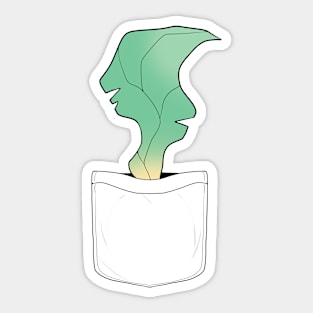 Grass fox tail (pocket) Sticker